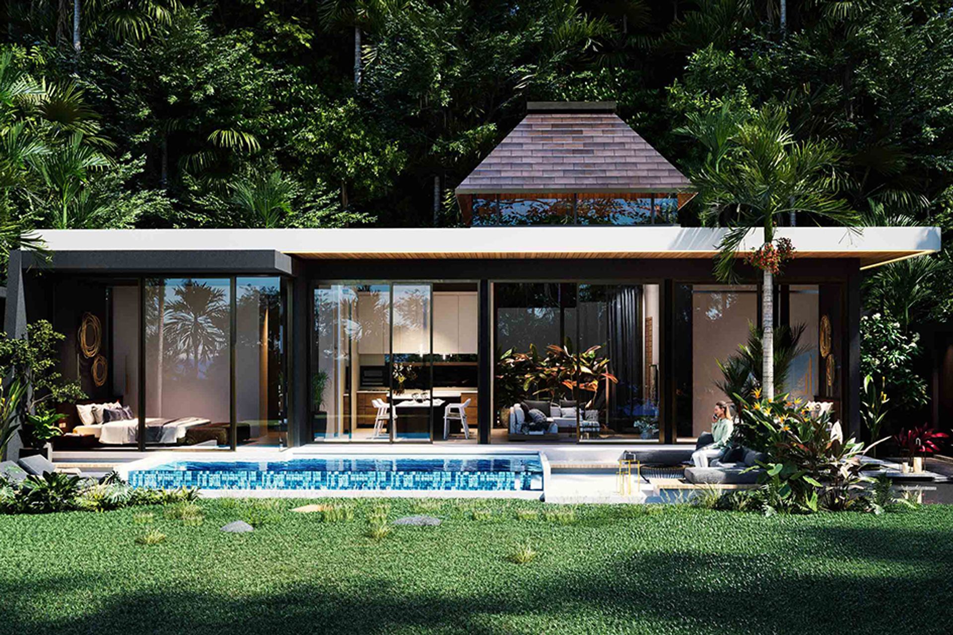 Modern 1-4 Bedroom Villa for sale, Sakhu, Phuket