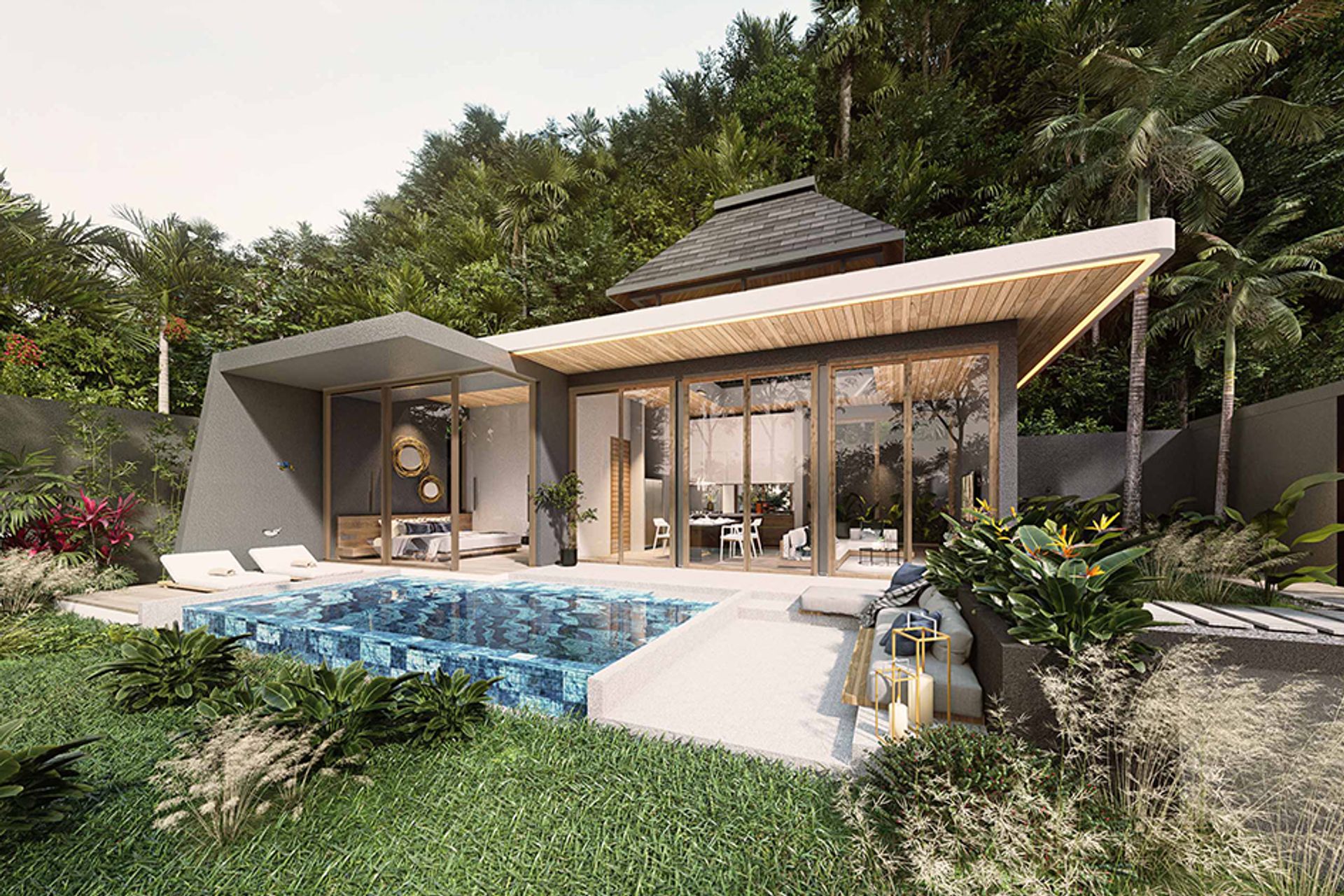 Modern 1-4 Bedroom Villa for sale, Sakhu, Phuket