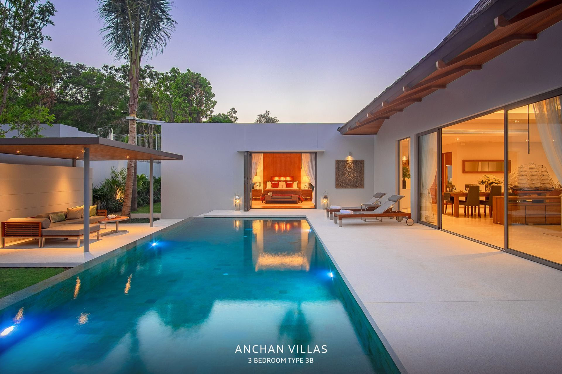 3-4 Bedroom Modern Tropical Style for Sale in Thalang, Phuket