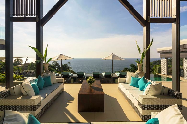 6 Bedroom Ocean View Villa for Sale Kamala, Phuket