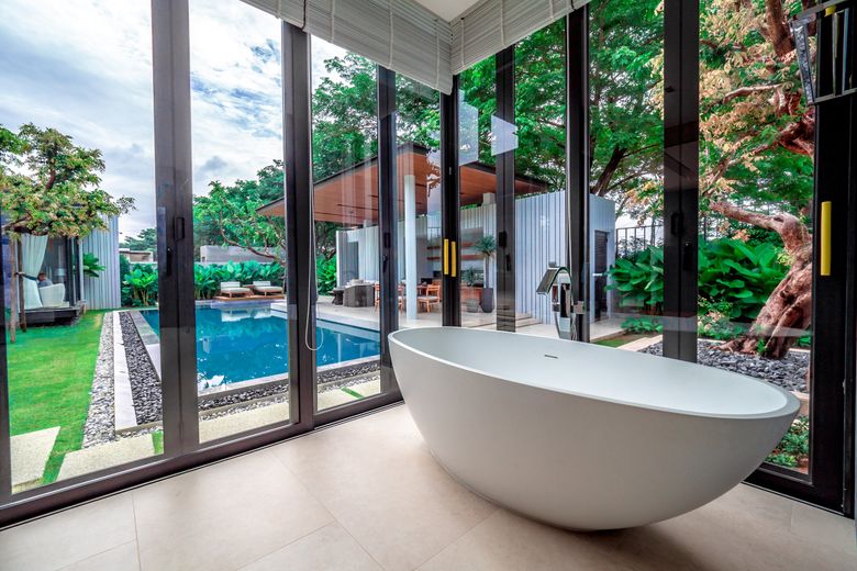 Modern 4 Bedroom Tropical Villa for sale in Thep Krasatti, Phuket