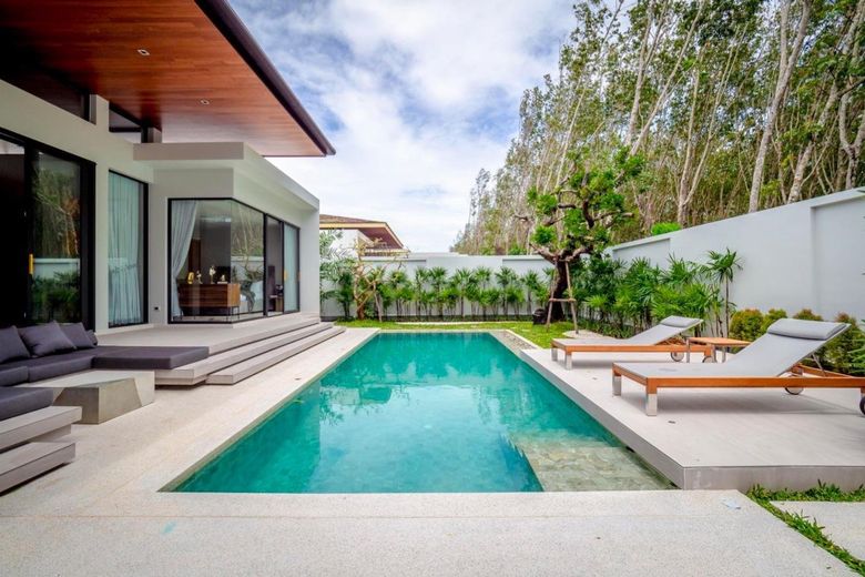 3 Bedroom Tropical Pool Villa for sale in Si Sunthon, Phuket