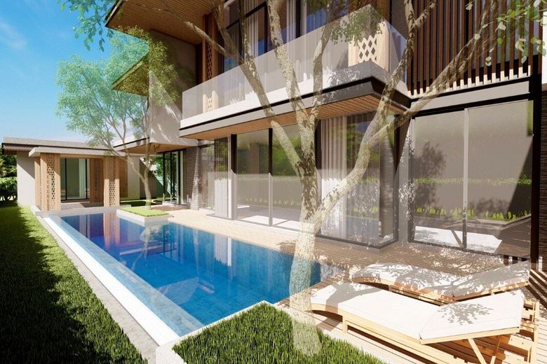 4 Bedroom Modern Pool Villa for Sale in Choeng Thale, Phuket