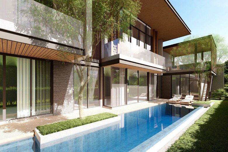 4 Bedroom Modern Pool Villa for Sale in Choeng Thale, Phuket