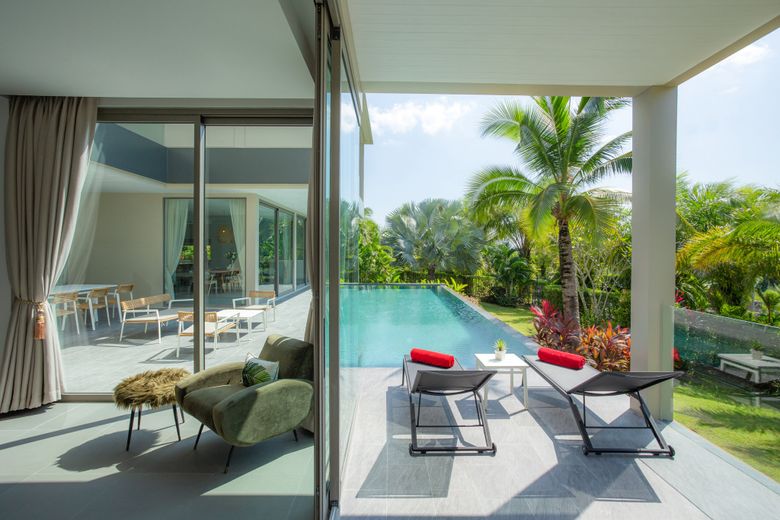 4 Bedroom Modern Mountain View Villa for sale in Choeng Thale, Phuket