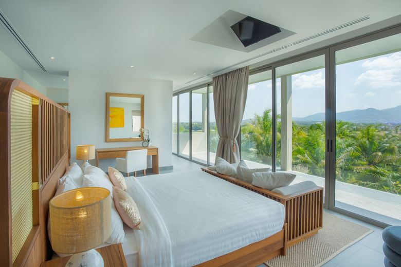 4 Bedroom Modern Mountain View Villa for sale in Choeng Thale, Phuket