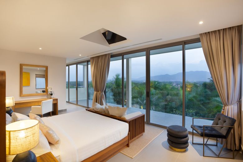 4 Bedroom Modern Mountain View Villa for sale in Choeng Thale, Phuket