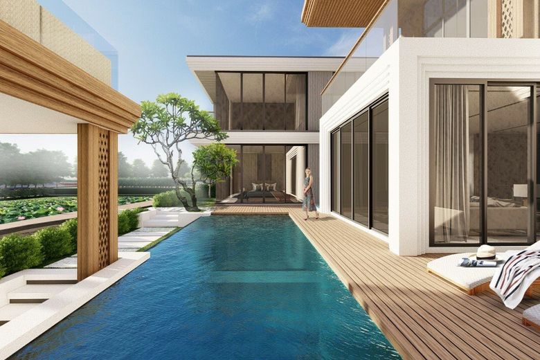 5 Bedroom Beautiful Modern Villa for sale in Choeng Thale, Phuket