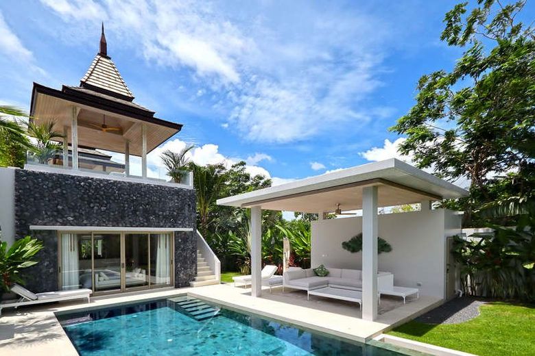 Four Bedroom Well Decor Pool Villa For Sale in Choeng Thale, Phuket