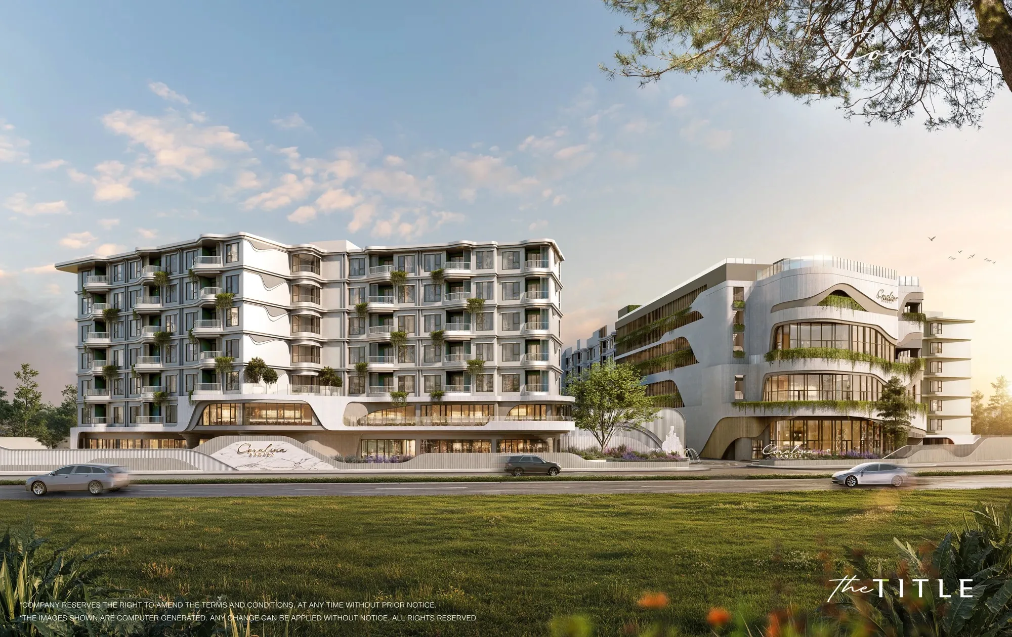 Coralina Kamala, Phuket: Entrance and buildings