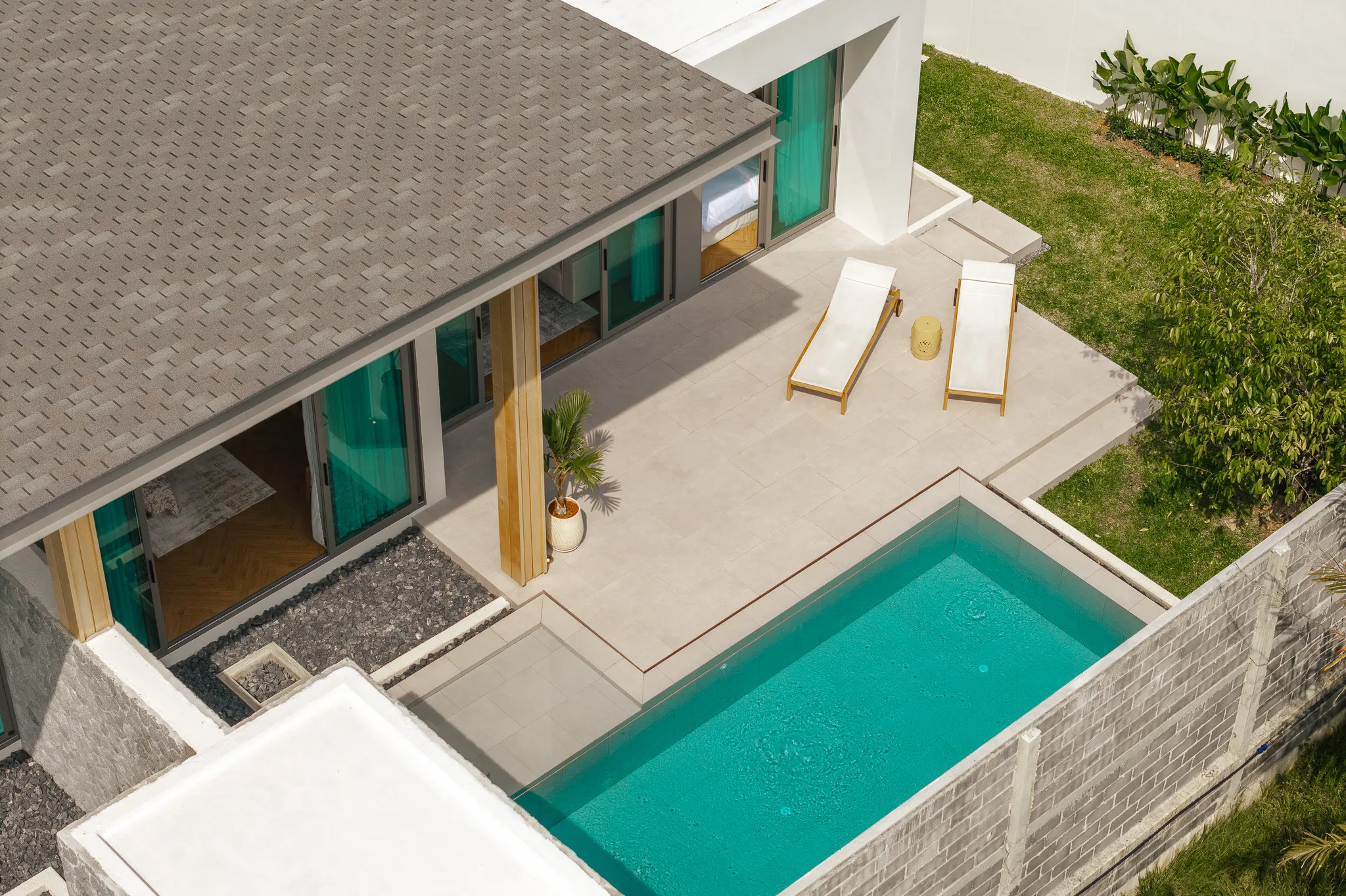 Mono Champaca: New 3-Bedroom Pool Villa for Rent in Thalang — photo 1