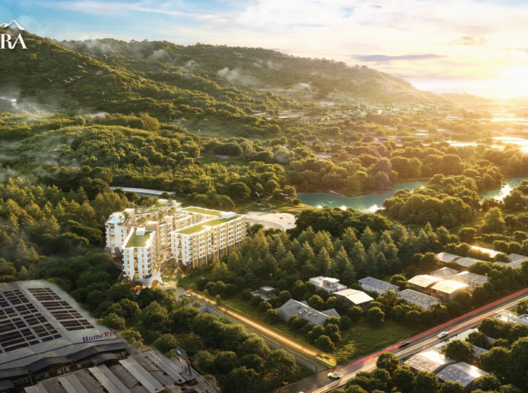 The Title Sierra, Phuket: Drone view with mountains