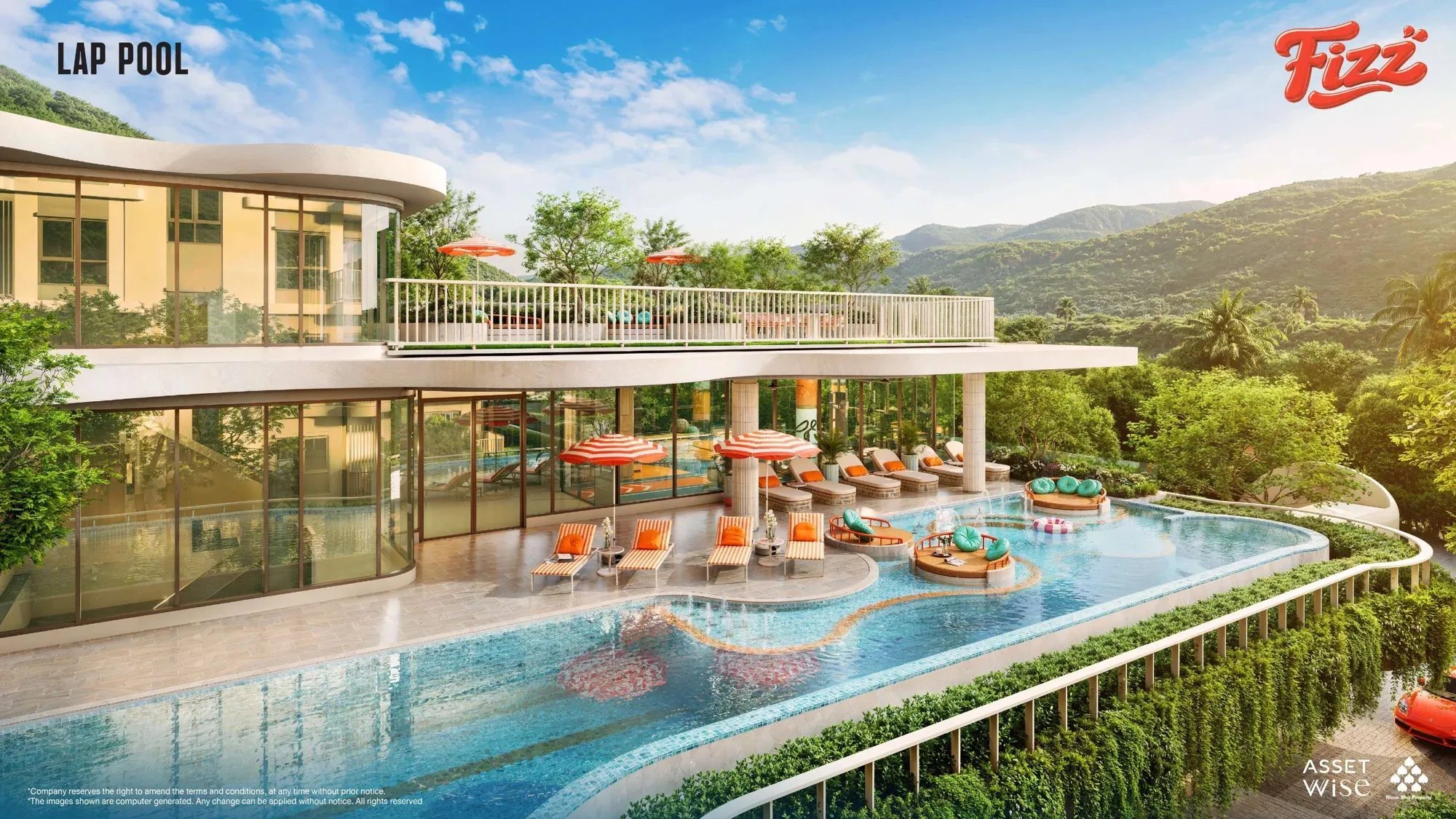 Fizz Kata, Phuket: Lap pool