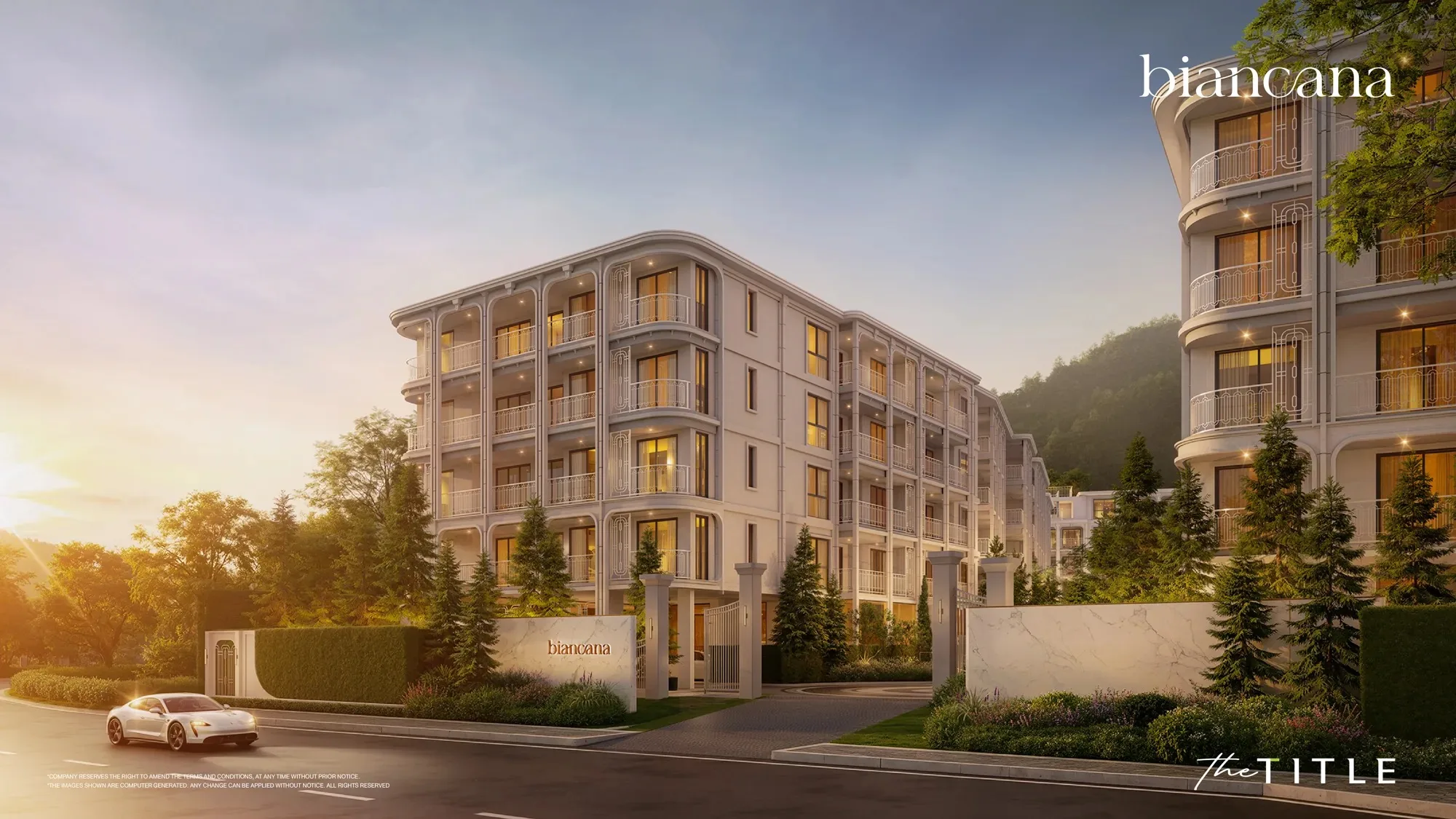 Biancana Surin, Phuket: Entrance and facade