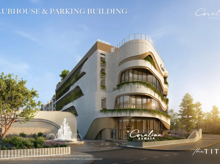 Coralina Kamala, Phuket: Clubhouse & parking building