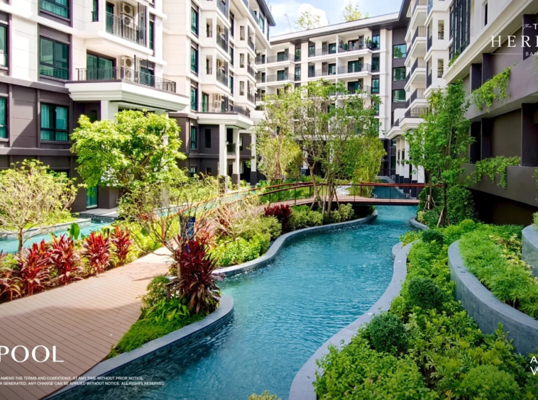 The Title Heritage Bangtao, Phuket: Lazy pool between buildings