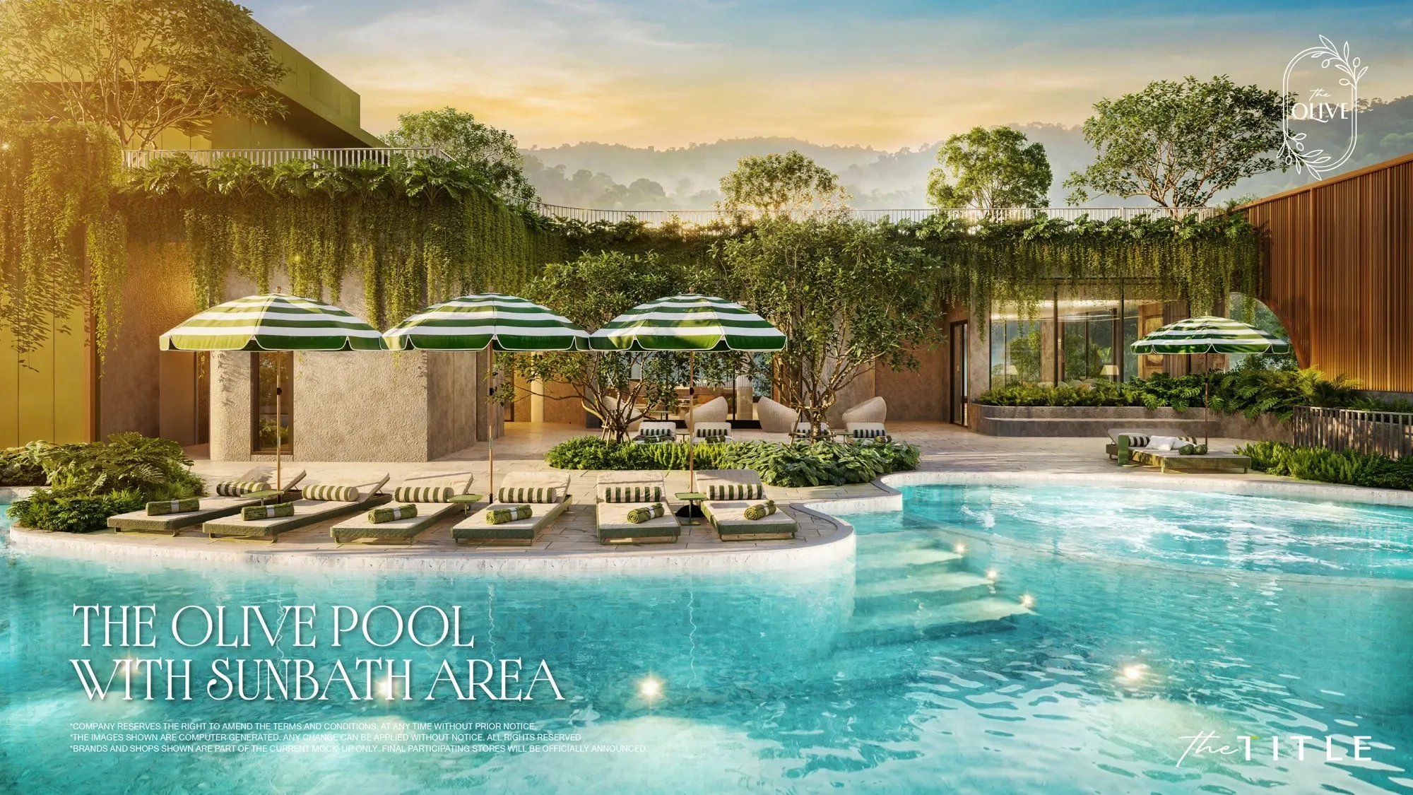 The Olive Naiyang, Phuket: The Olive pool with sunbath area