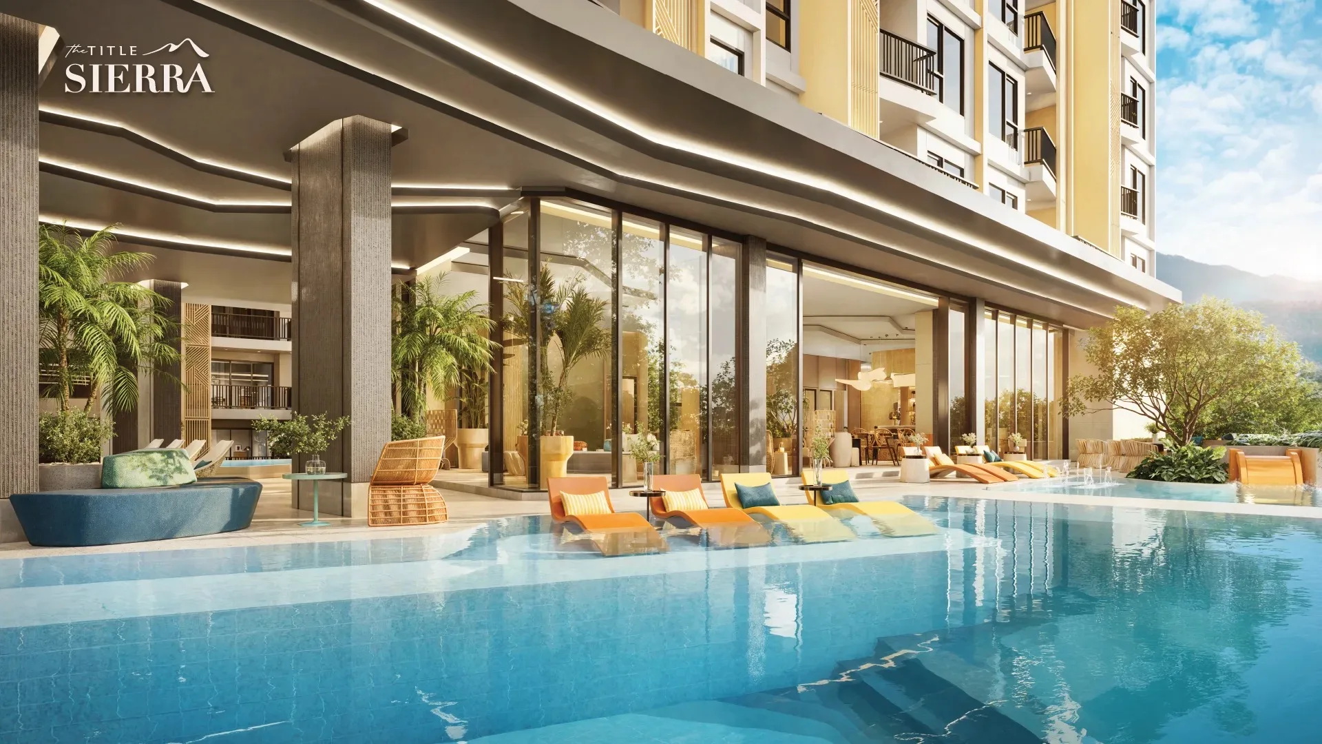 The Title Sierra, Phuket: Beach lounge pool