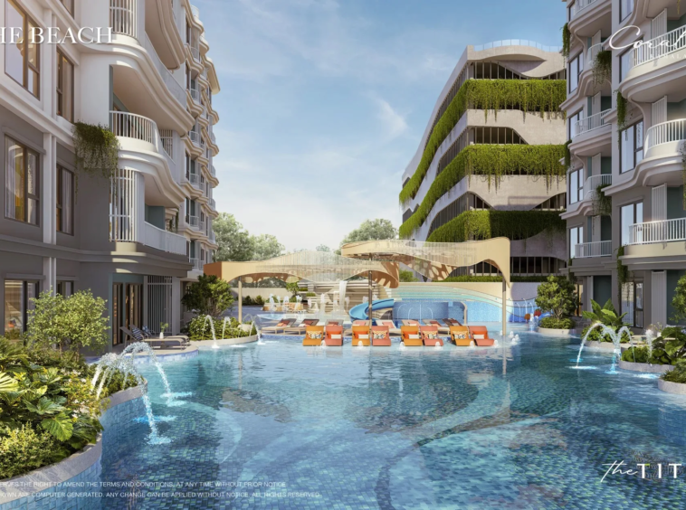Coralina Kamala, Phuket: 'The Beach' pool between buildings