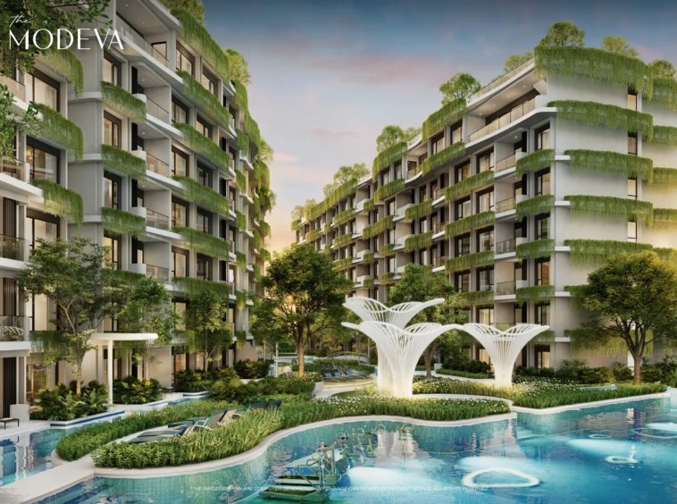 The Modeva, Phuket: Jellyfish jacuzzi & pool court