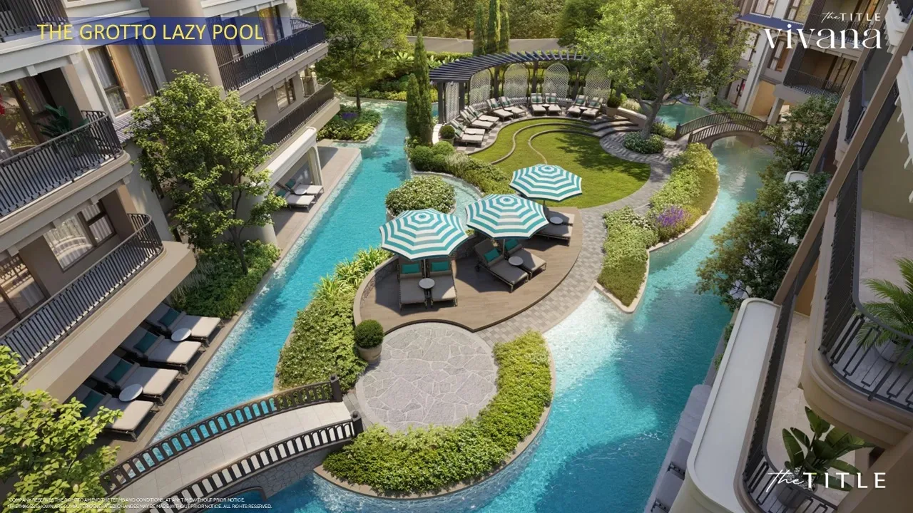 The Title Vivana, Phuket: The Grotto lazy pool