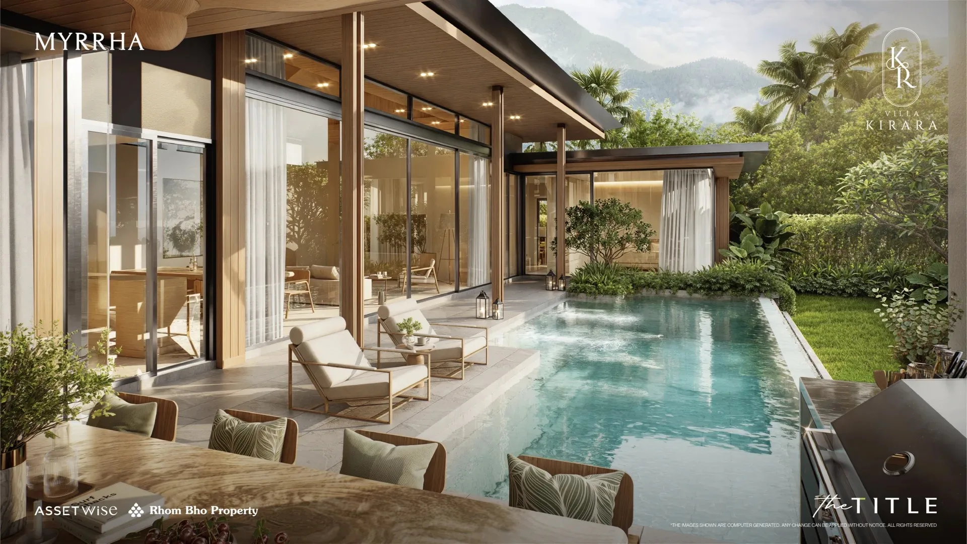 The Title Villa Kirara, Phuket: Myrrha pool terrace