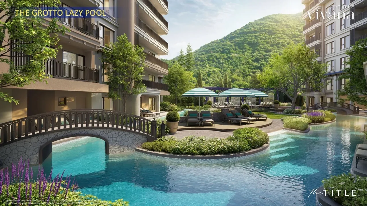 The Title Vivana, Phuket: The Grotto lazy pool
