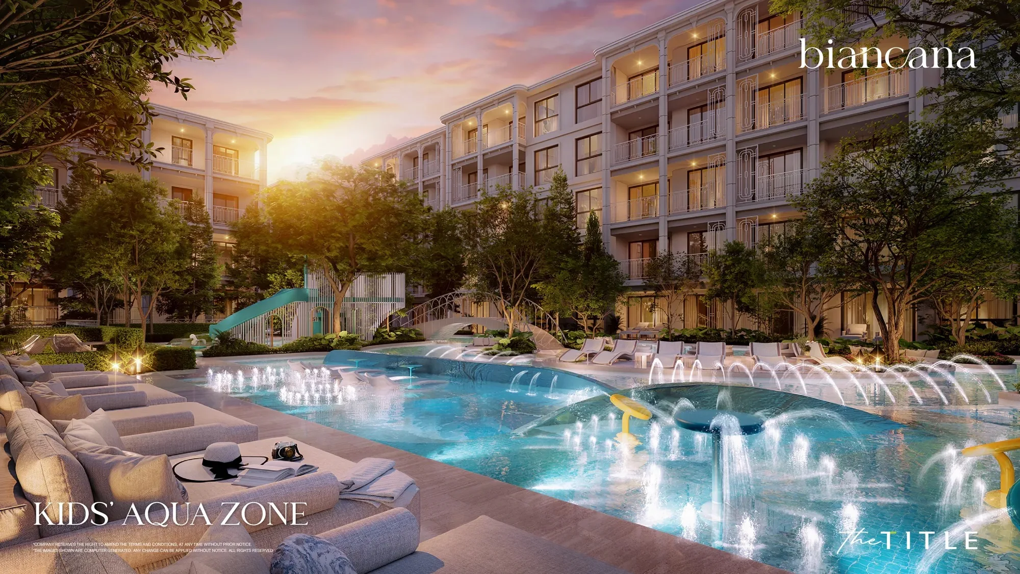 Biancana Surin, Phuket: Kids' aqua zone
