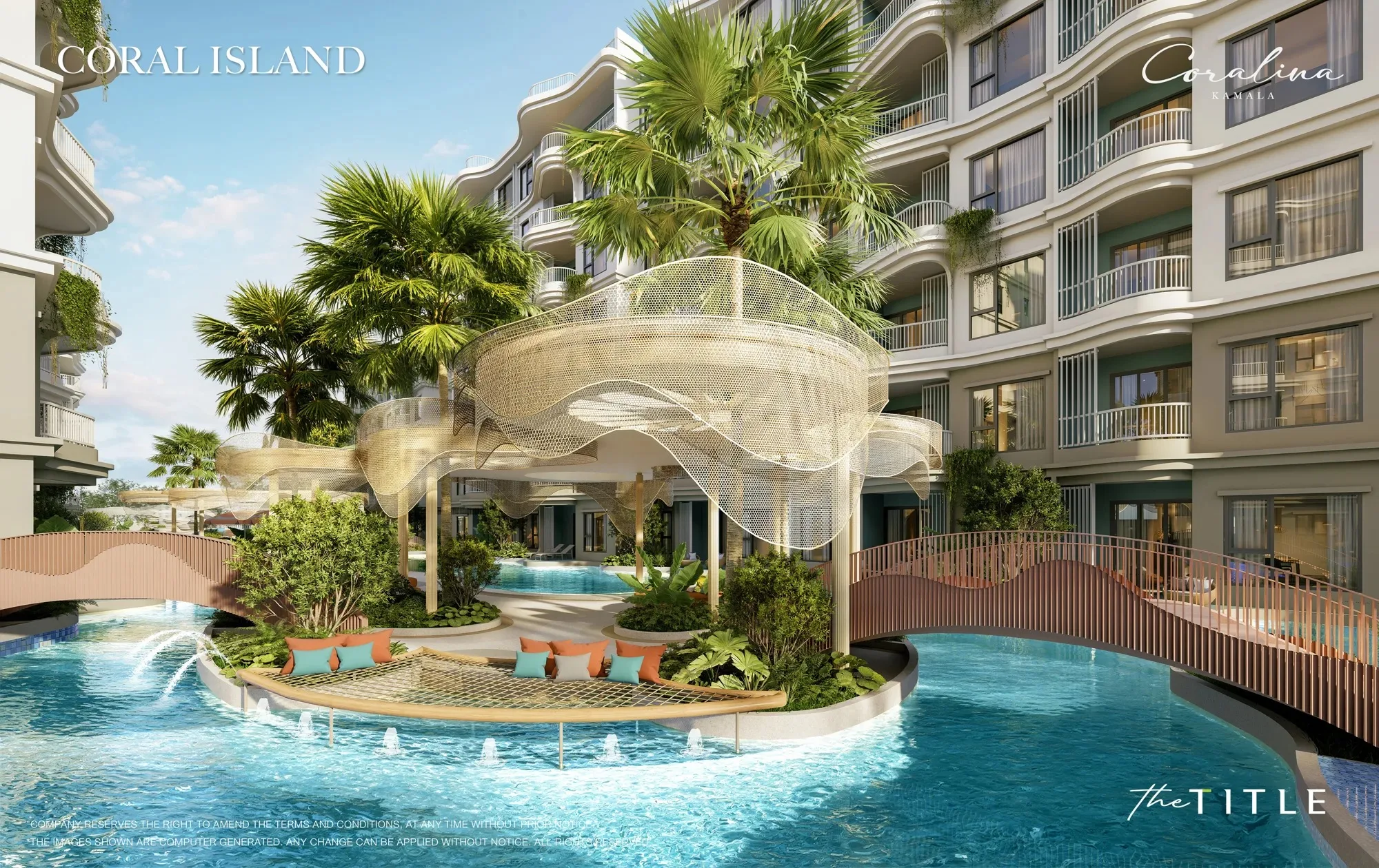 Coralina Kamala, Phuket: Coral island pool