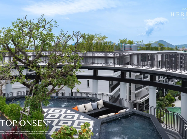 The Title Heritage Bangtao, Phuket: Rooftop onsen