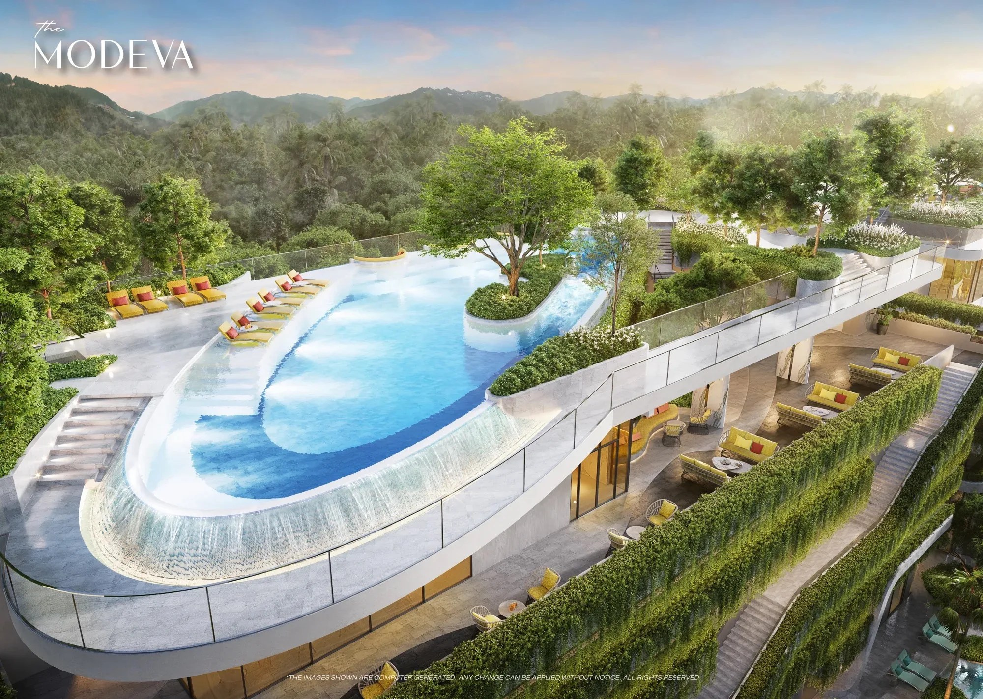 The Modeva, Phuket: Rooftop pool