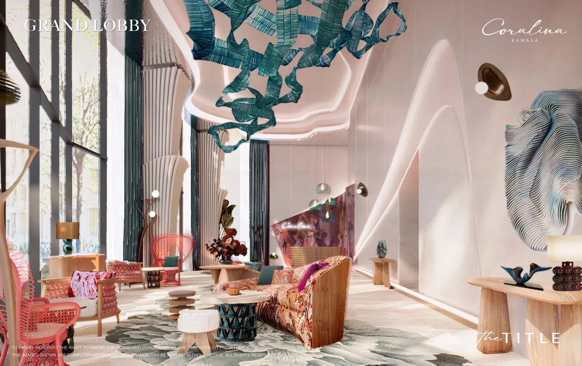 Coralina Kamala, Phuket: Grand lobby