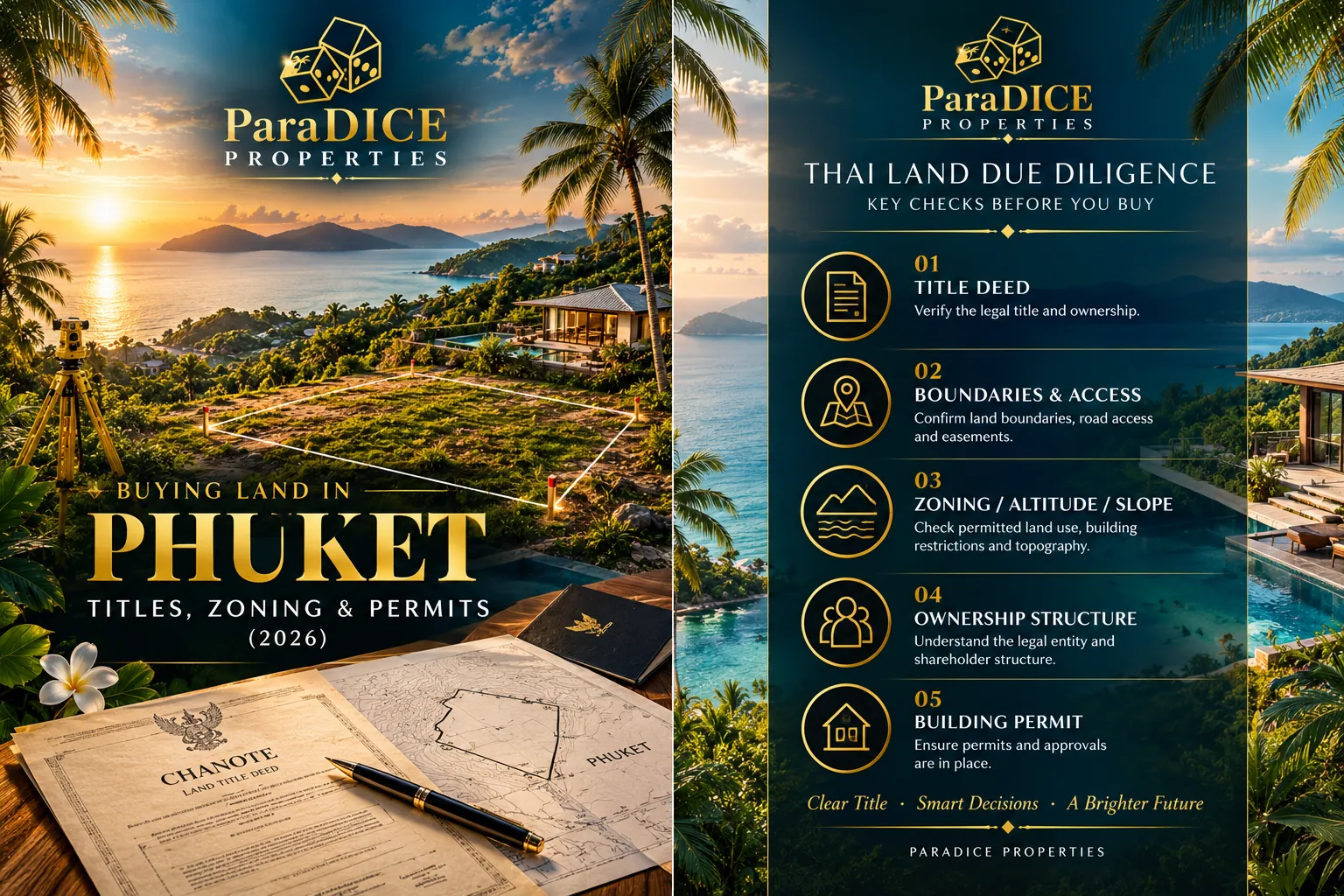 Land ownership structures for foreign buyers in Thailand