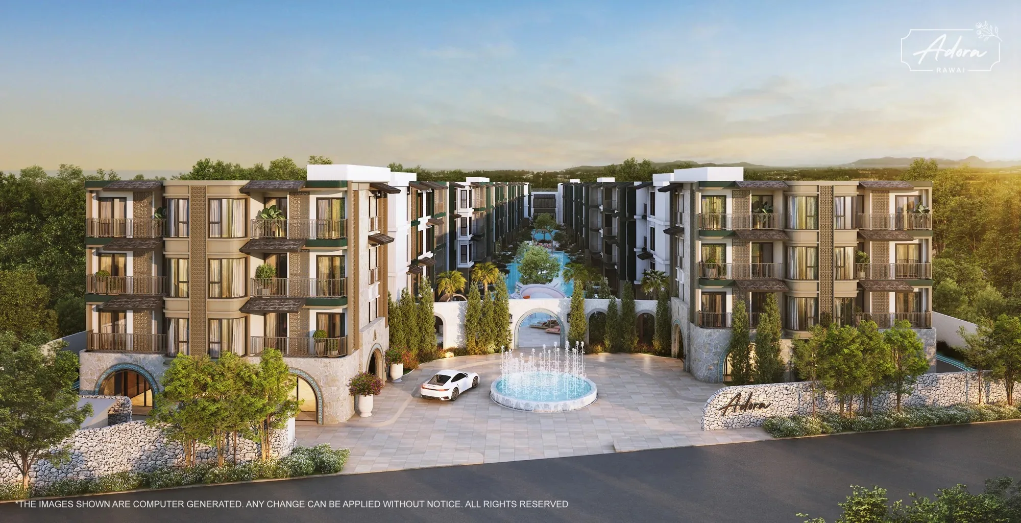 Adora Rawai, Phuket: developer render