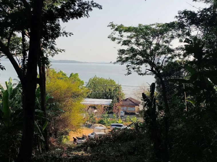 View over Phang Nga Bay from the upper part of the Cape Yamu land plot
