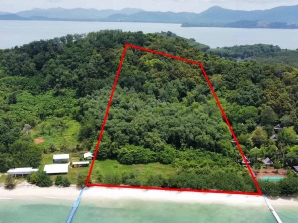 Beachfront Land on Koh Naka Yai Island, Phuket – 18 Rai — photo 1