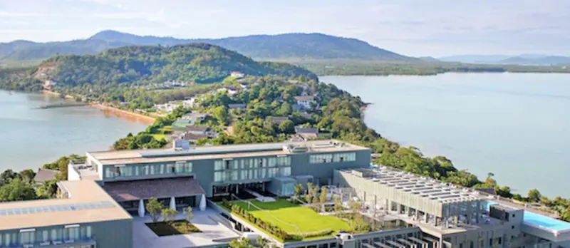 Aerial view of Cape Yamu, Phuket