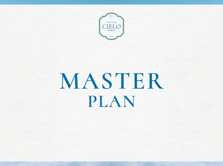 The Title Cielo Rawai, Phuket: master plan