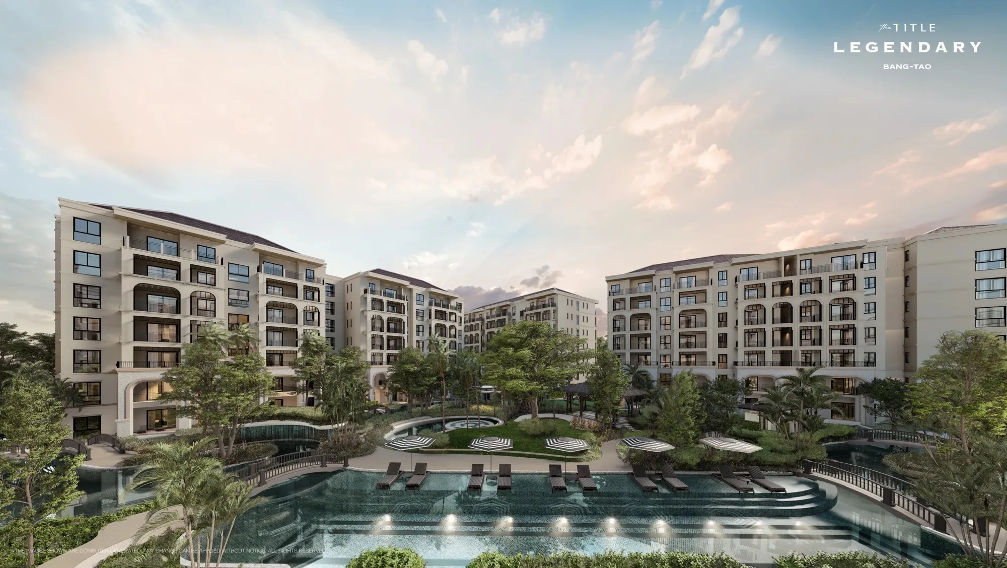 The Title Legendary Bang Tao, Phuket: developer render
